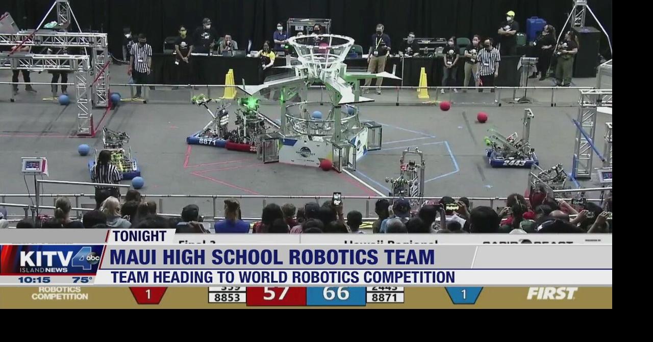 Maui High School Robotics Team Raising Money To Go To International Competition - Image