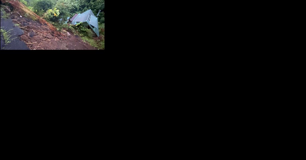 Torrential rain causes hillside road to collapse into Manoa home - Vimarsana News