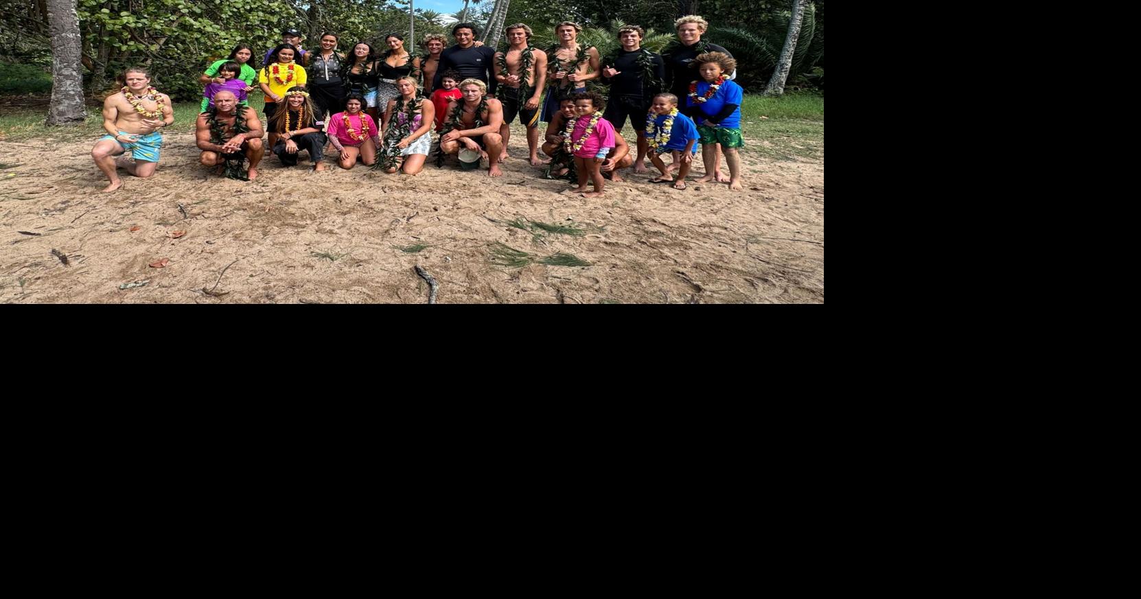 Grieving keiki team up with pro-surfers to ride the waves of life