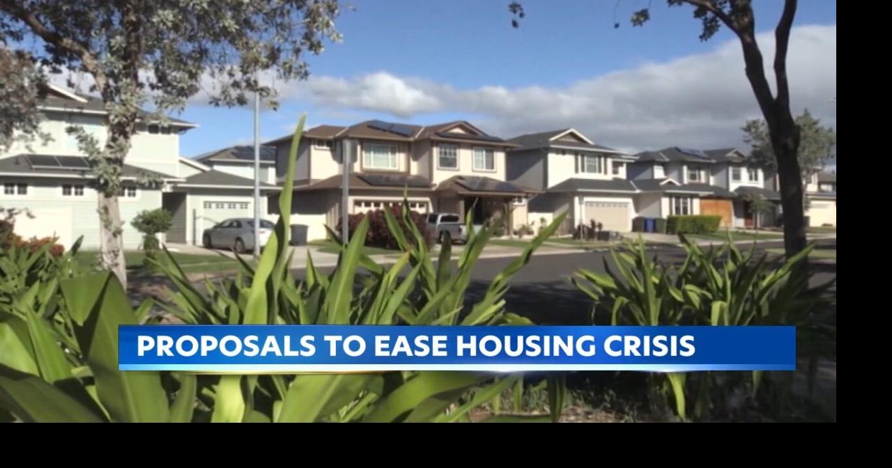 Republican lawmakers set priorities to ease Hawaii's housing crisis