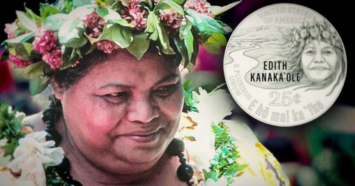 KITV4 talks with artist behind the Edith Kanakaole quarter | Video ...