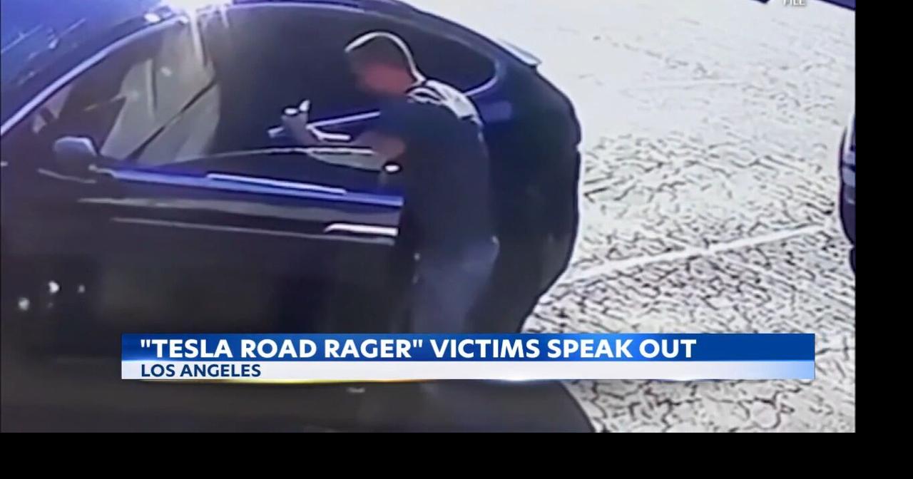 LA victims demand justice as Tesla road rage driver serves time in ...