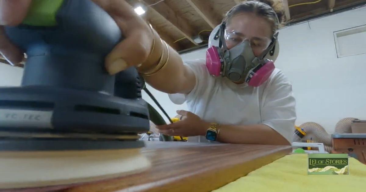 Native Hawaiian woodworker turns family history into art
