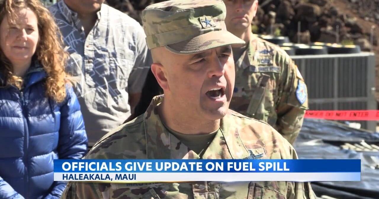U.S. Space Force official discuss plans to clean 700 gallon oil spill - Vimarsana News