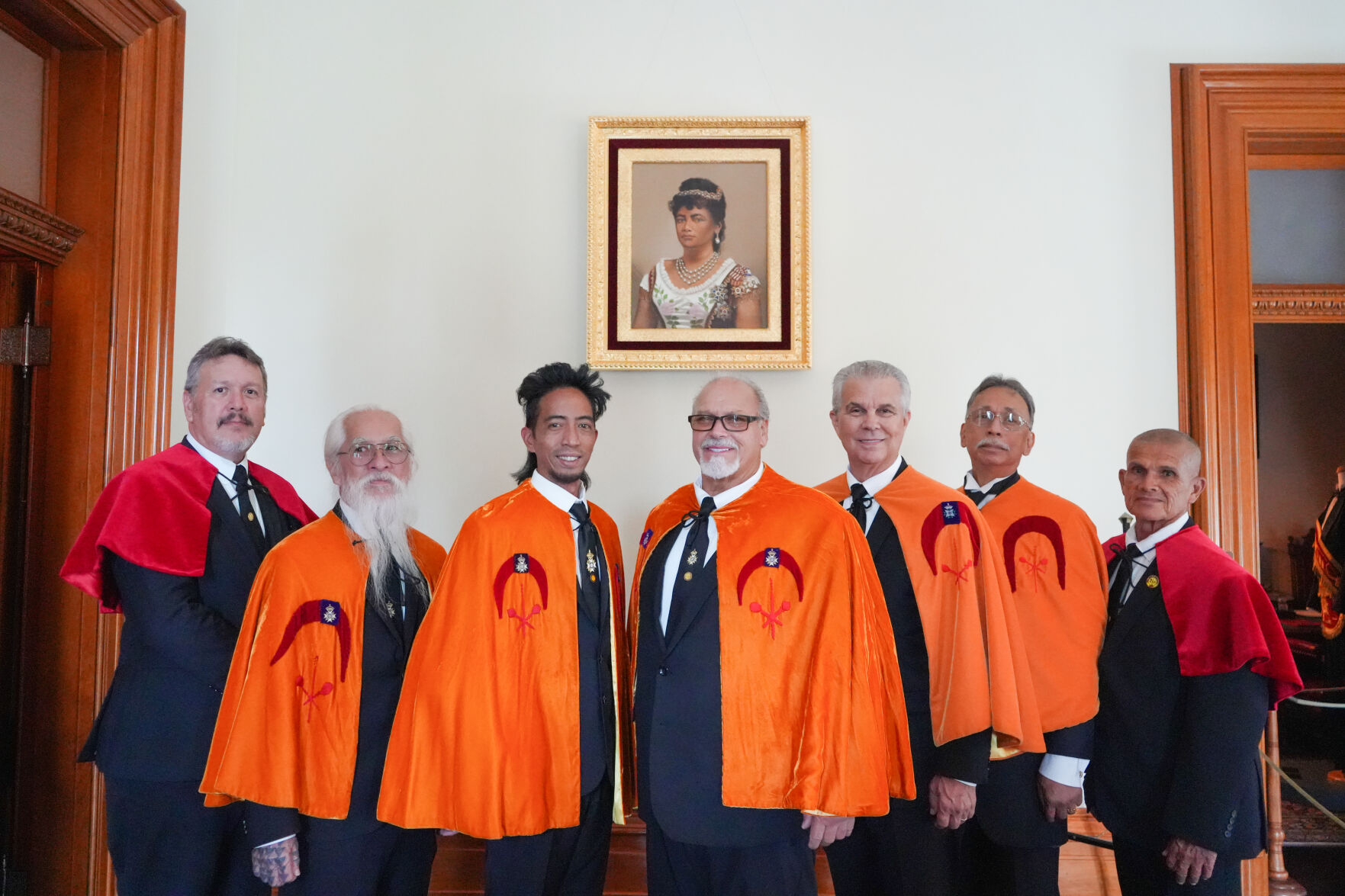 Iolani Palace showcases restored portrait of Hawaii's