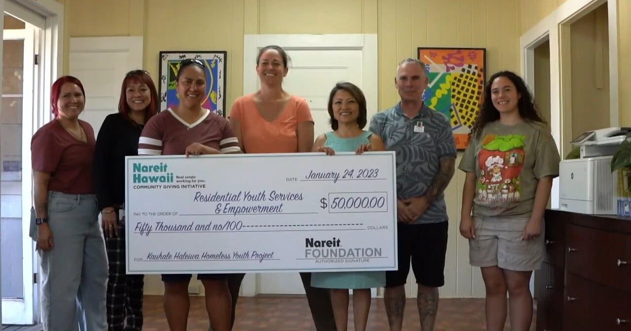 Nareit Foundation providing $50K toward Youth Home on Oahu's North Shore - Vimarsana News