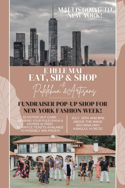 flyer NYC fashion week pulelehua