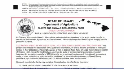 Hawaii agriculture form: Fill out & sign online