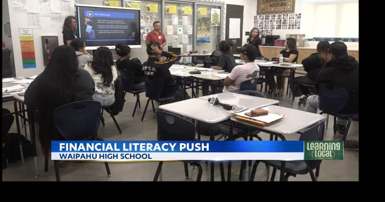 Learning Local Financial Literacy Push