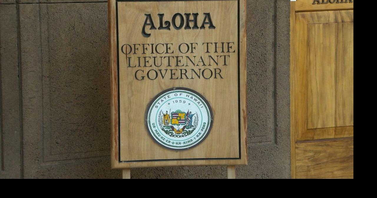 Acting Hawaii lieutenant governor wants to keep stability in one of state's top offices