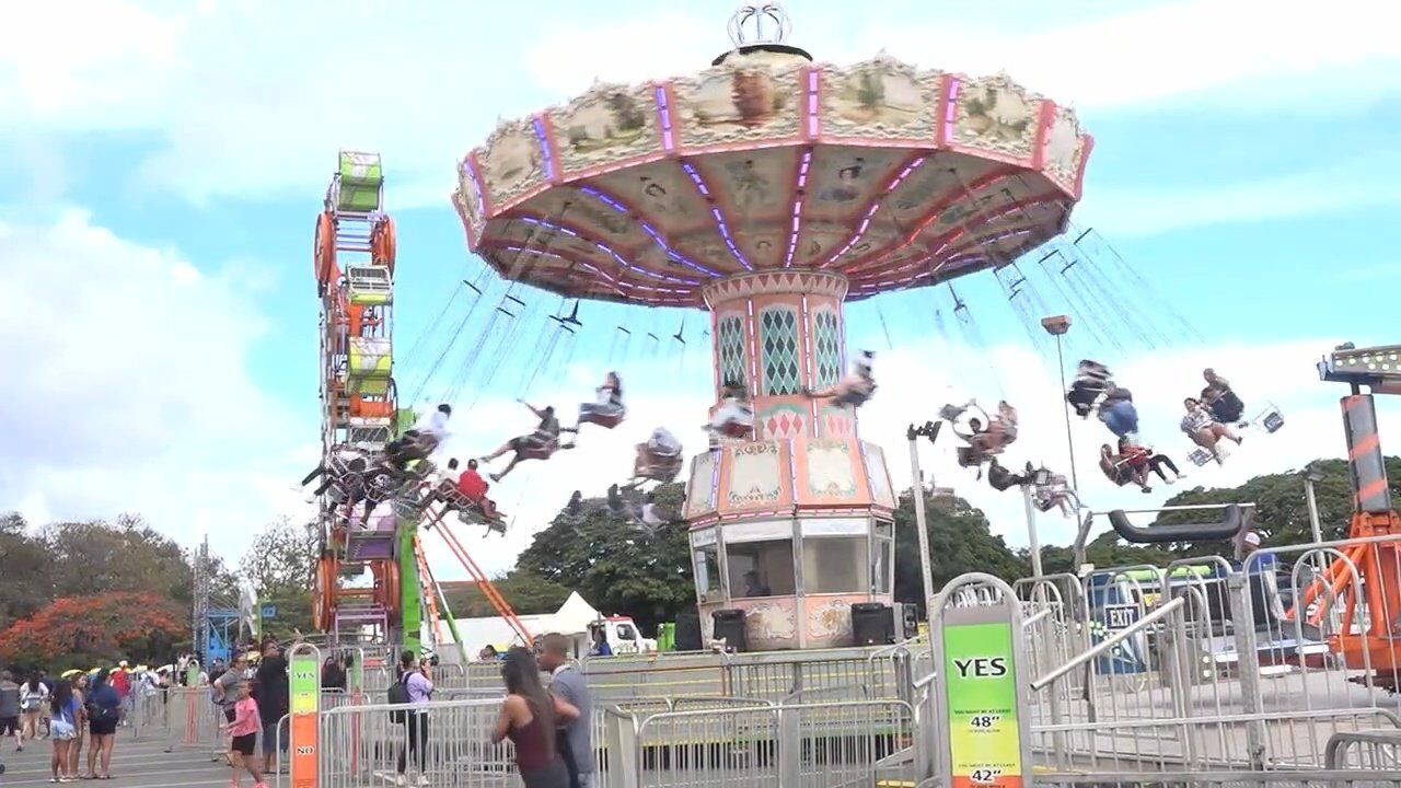 Hawaii 50th State Fair reopens after pandemic shut-down with great turnout Local kitv photo