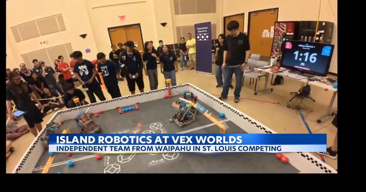 Hawaii robotics team heads to worlds after state sweep | News | kitv.com