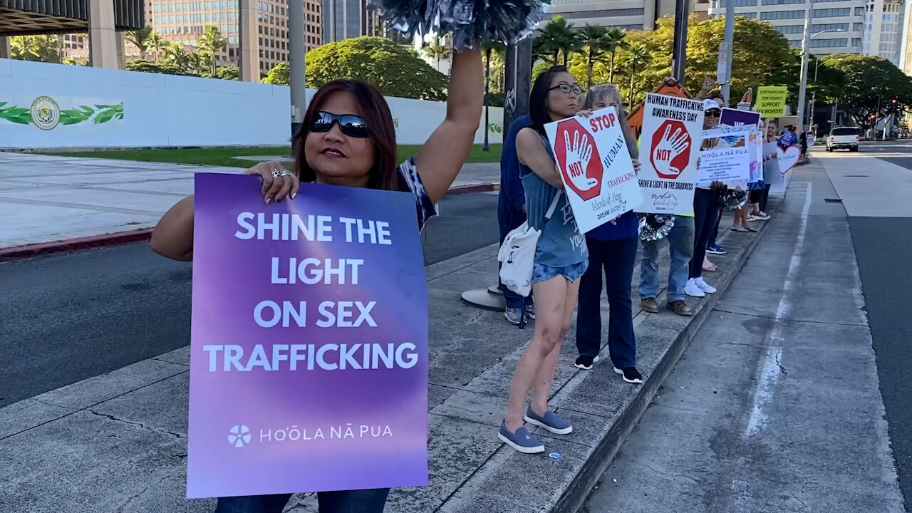 Advocates march to battle sex trafficking, and share how families can keep children safe Local kitv