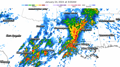 Dangerous flash flooding is happening in Texas and Louisiana and there’s more rain coming