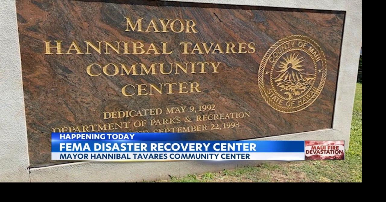 Second disaster recovery center opens in Upcountry Maui Devastation in Lahaina