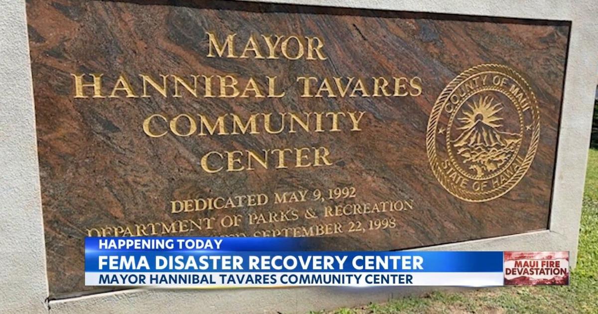 Second disaster recovery center opens in Upcountry Maui Devastation in Lahaina