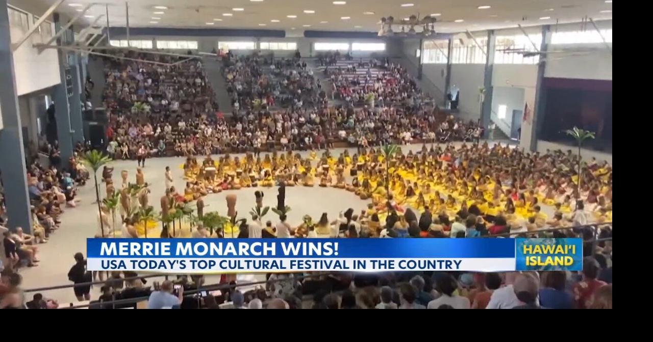 Merrie Monarch Festival named the top cultural festival in the country Video