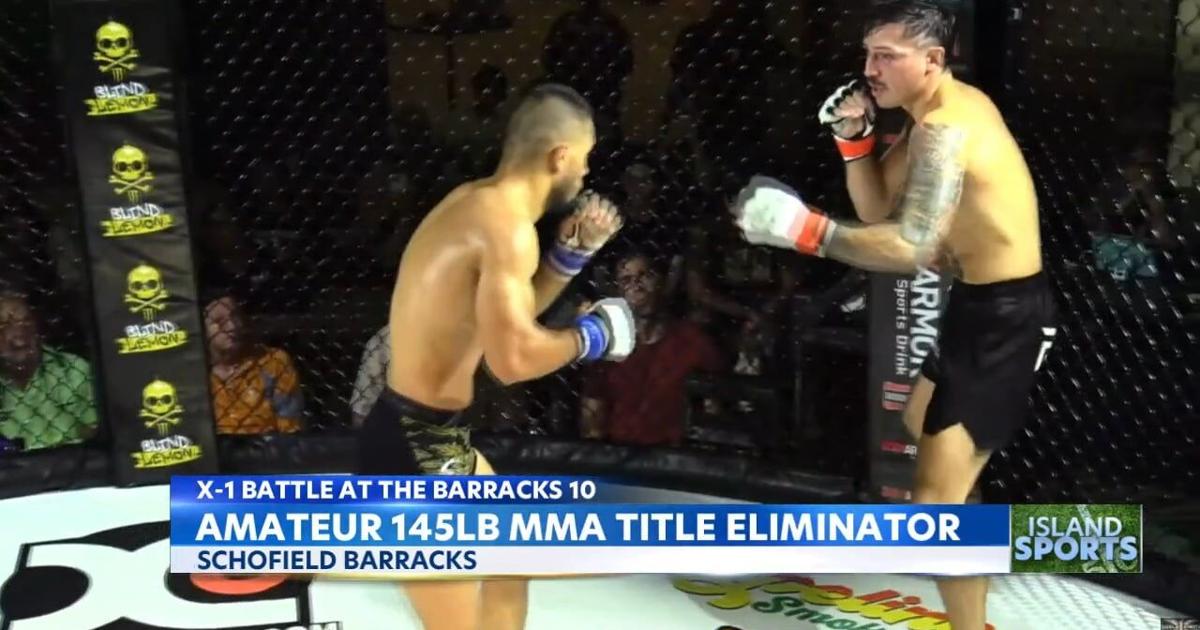 X-1 event in Hawaii crowns first amateur kickboxing champion