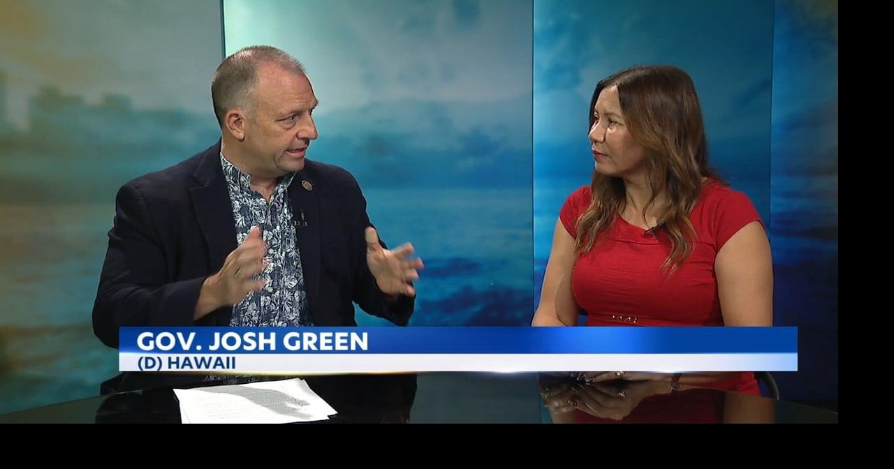 Governor Josh Green discusses Hawaii's economic outlook challenges