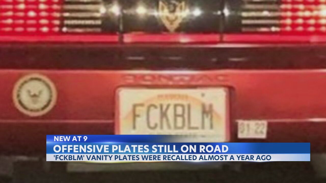 Offensive Honolulu license plate still on the road one year later | Local |  kitv.com