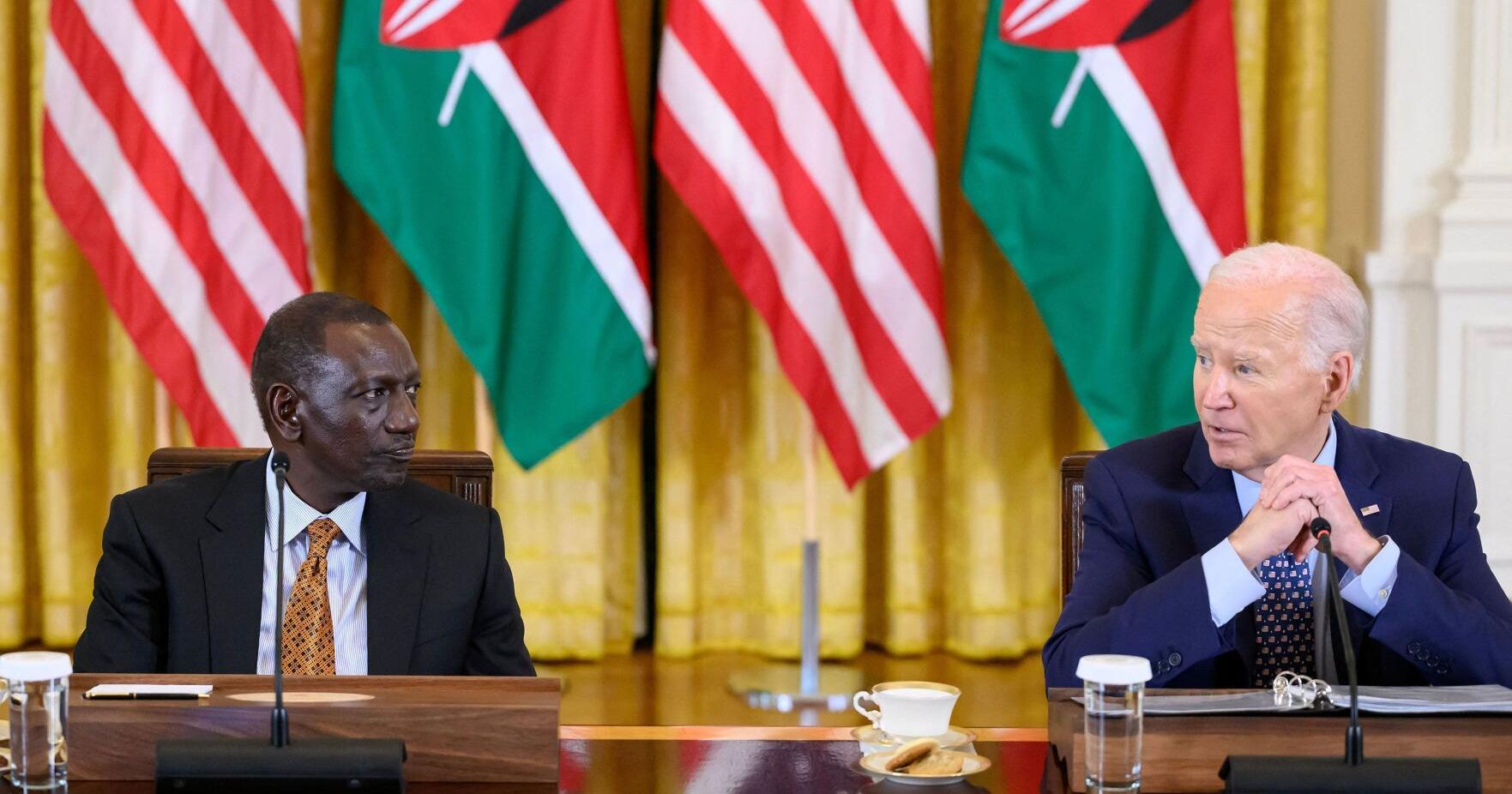 Biden looks to counter China's influence as he rolls out red carpet for Kenya | National - Vimarsana News
