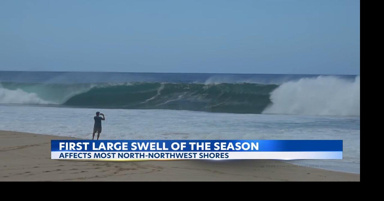 High Surf Warning Oahu's North Shore sees intense swells, Ocean Safety acts swiftly with 15