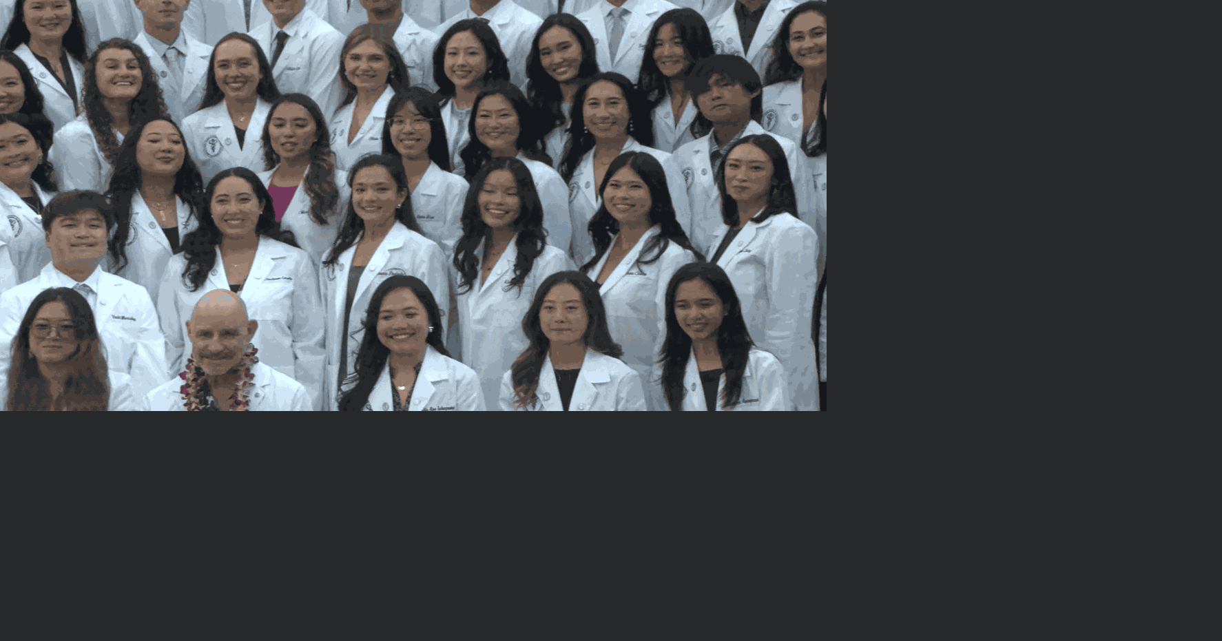 JABSOM future physicians honored at White Coat Ceremony