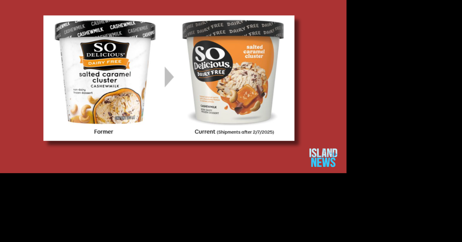 Hawaii stores pull So Delicious pints after recall alert