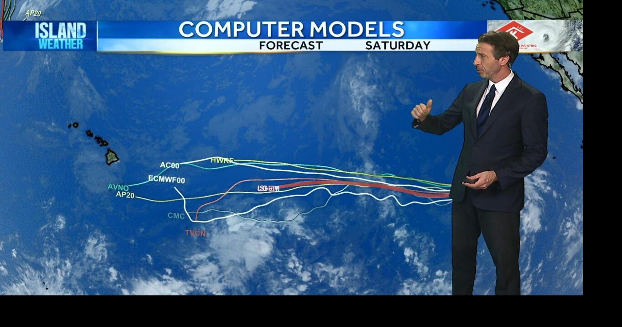 Aloha Friday Weather Forecast | Tropical moisture could reach Hawaii as Norbert moves west