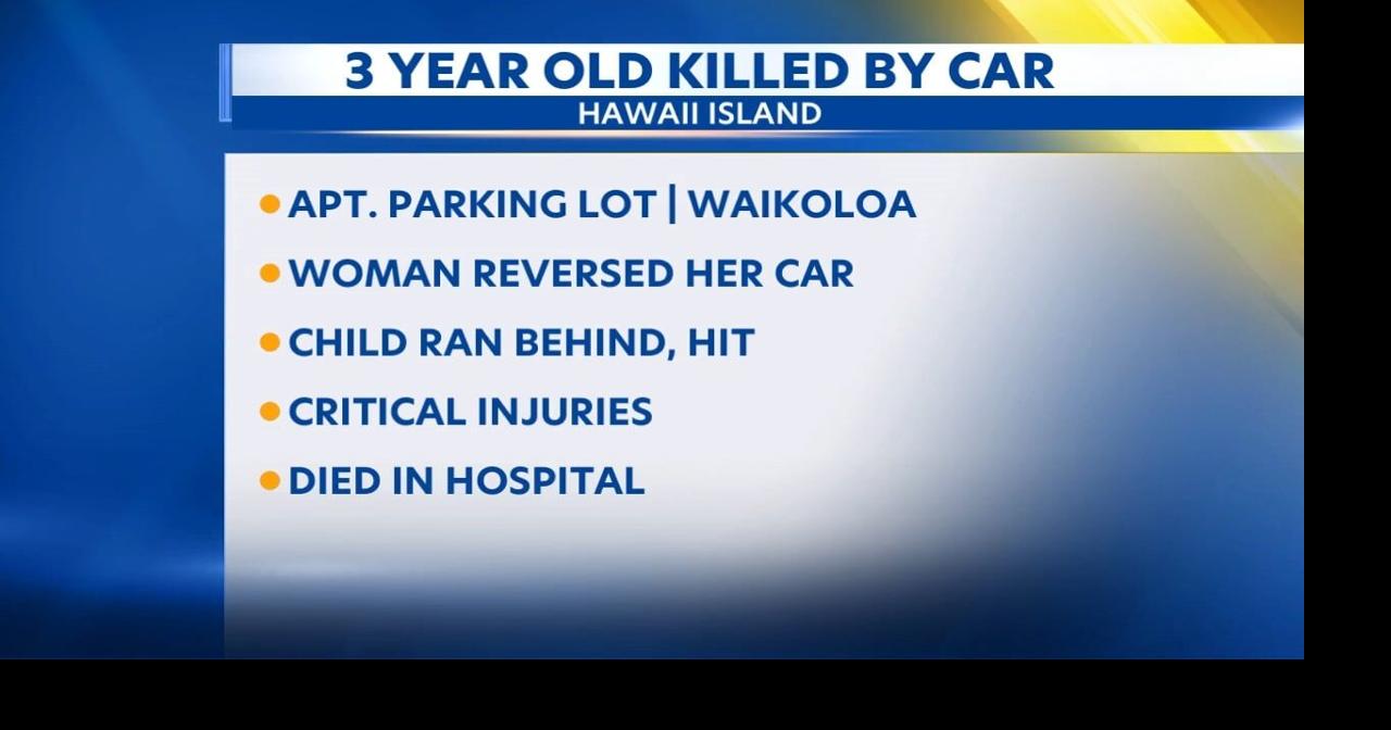3-year-old girl dies after hit by reversing car in Waikoloa | News ...