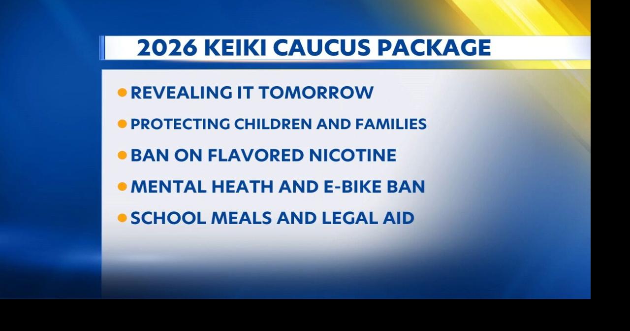 Hawaii's 2026 Keiki Caucus aims to protect local children and families