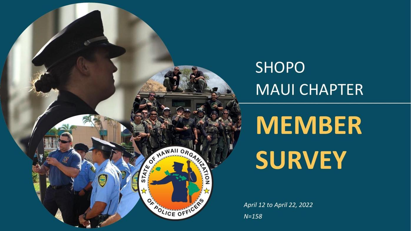 Maui Police Union Survey Results