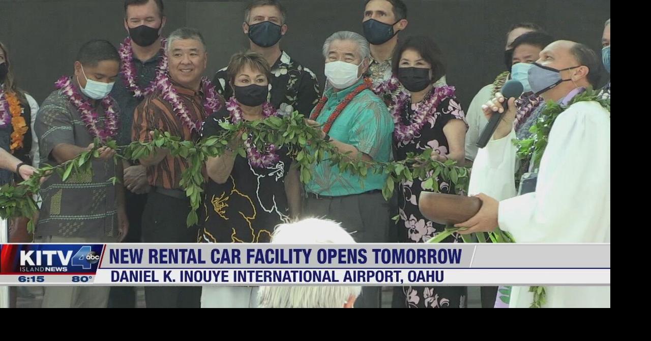New rental car facility at the Daniel K. Inouye International is all