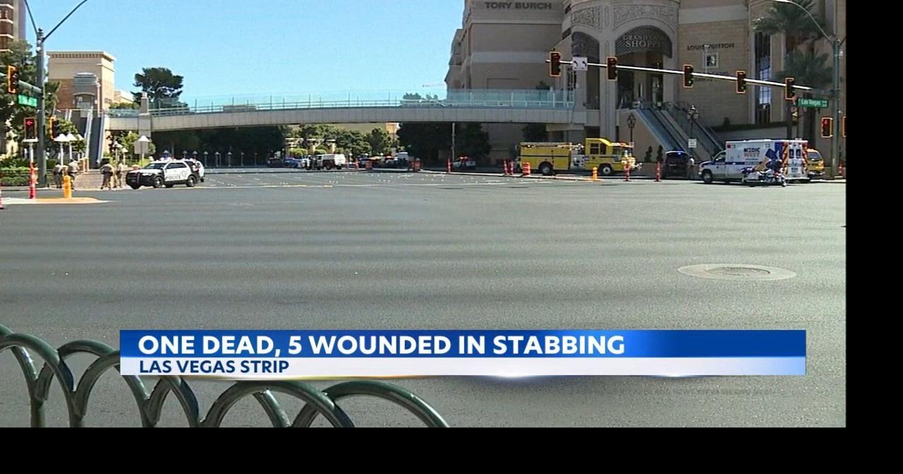 Police: 2 dead, 6 injured in stabbings along Las Vegas Strip | Crime ...