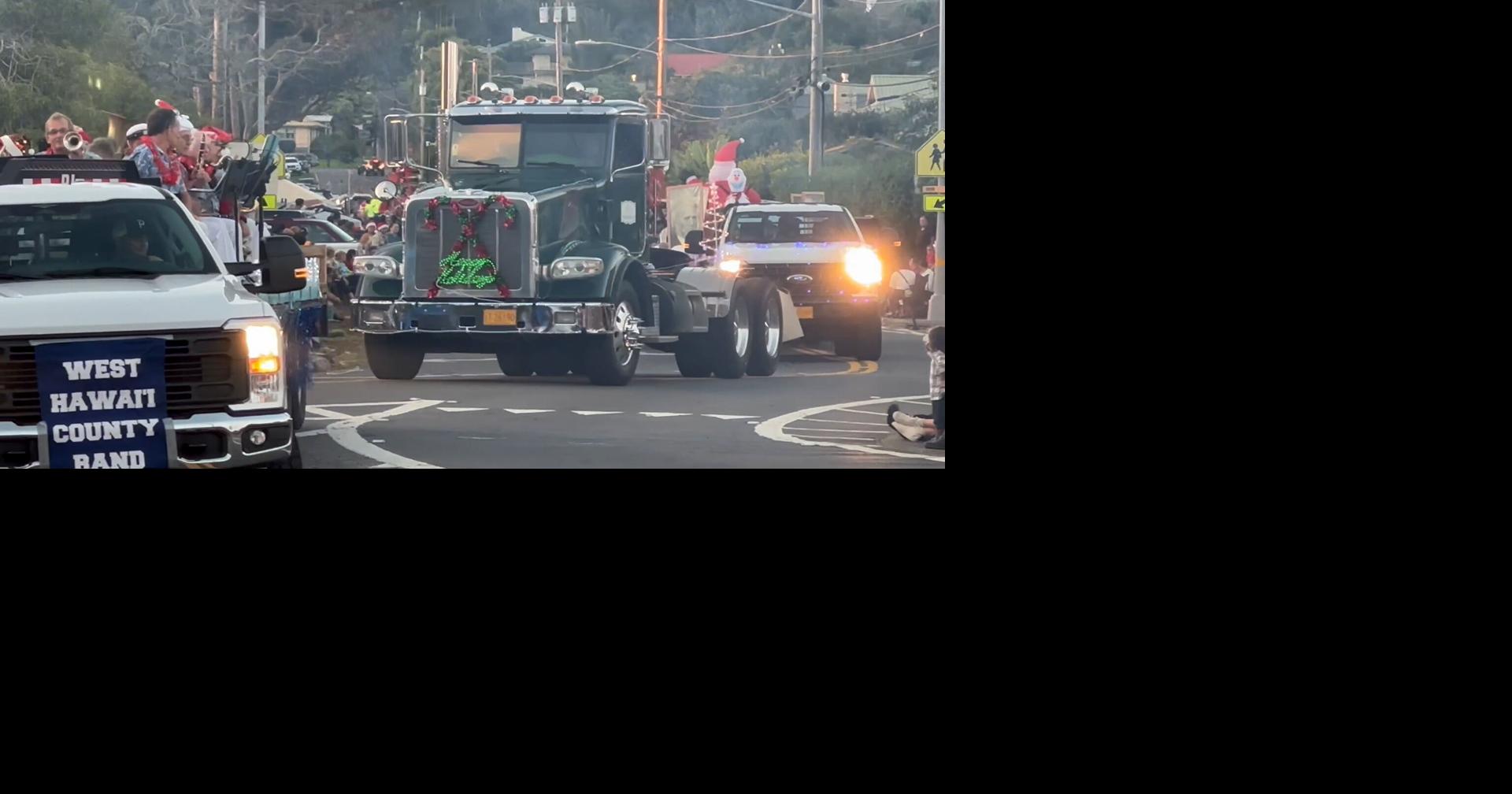 Waimea Lights Up for Twilight Christmas Parade News