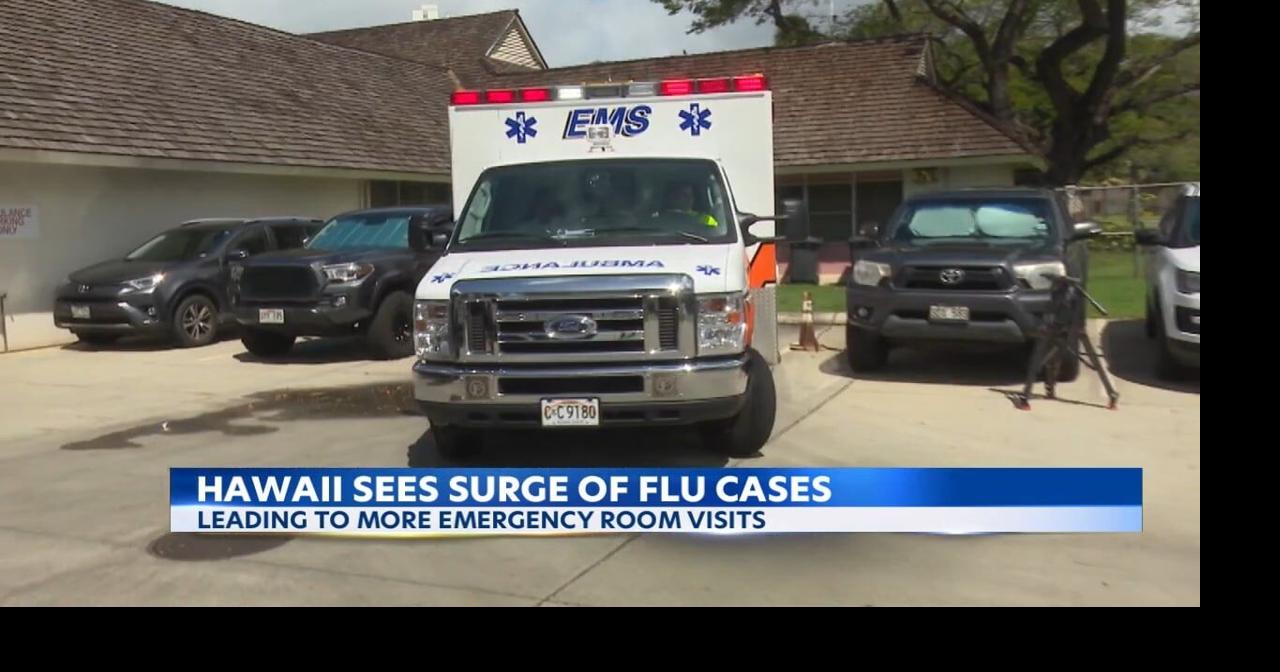 Hawaii sees increase in hospital visits from surge in the flu