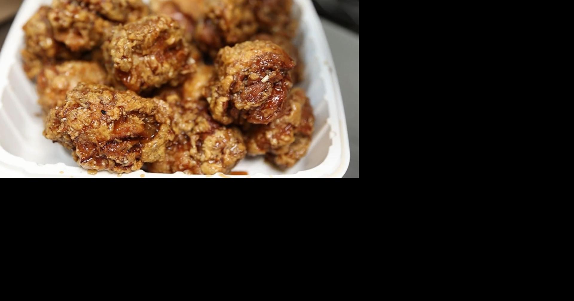 Delicious garlic chicken and enormous breakfast plates from MitsuKen Okazu Food