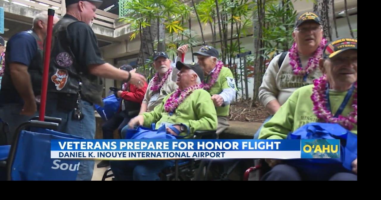 Hawaii veterans take off on inaugural Honor Flight to D.C.