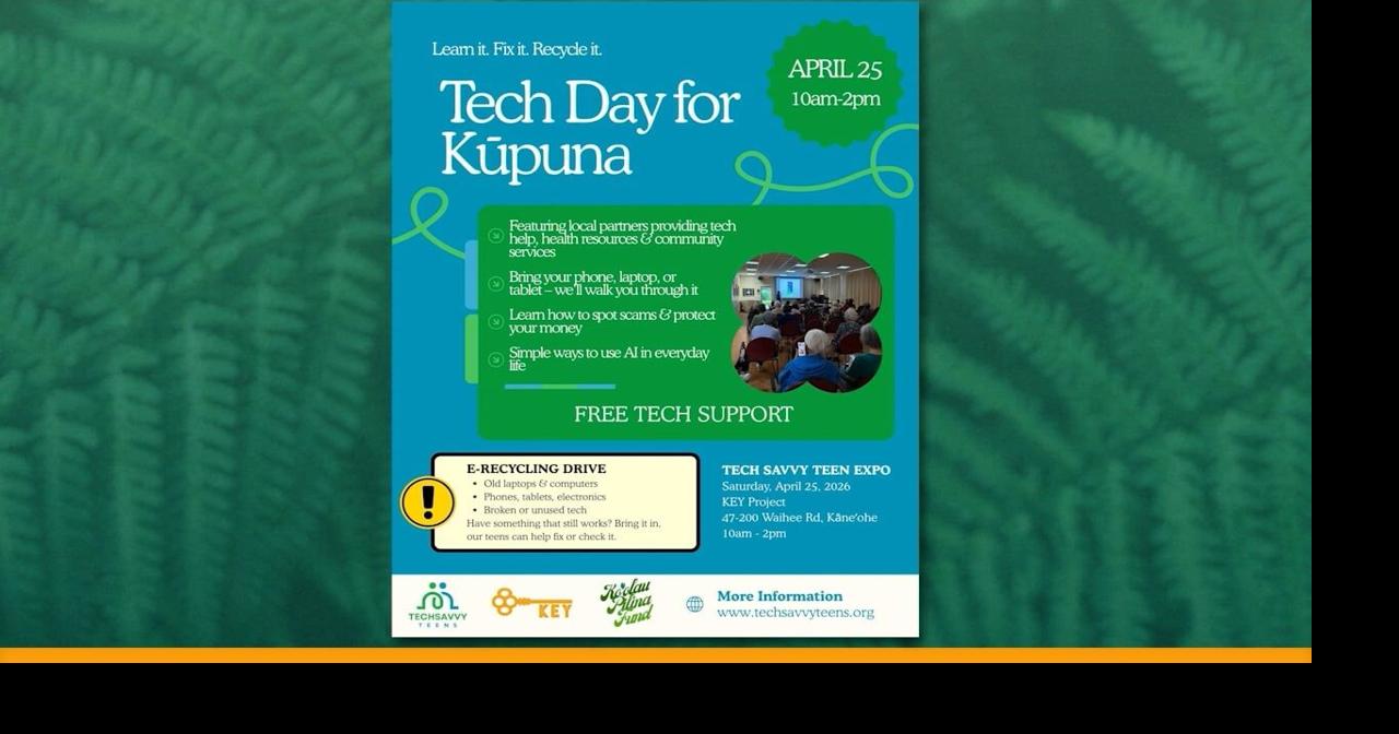Key Project Helps Hawaii Seniors Learn Tech + Teens Step In!💻 | Island ...