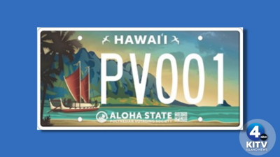 Polynesian Voyaging Society license plate