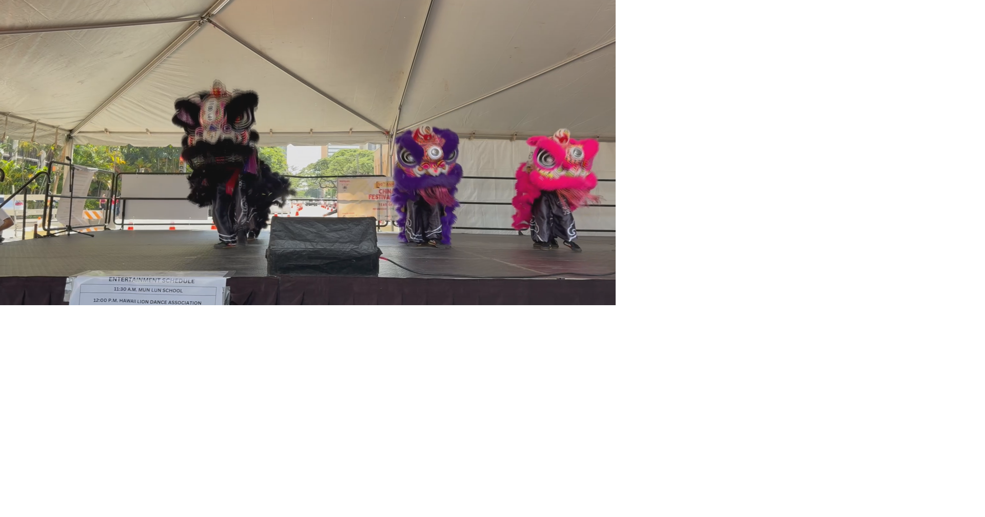 50th anniversary Chinatown Festival & Parade, kicking off the Lunar New Year celebration