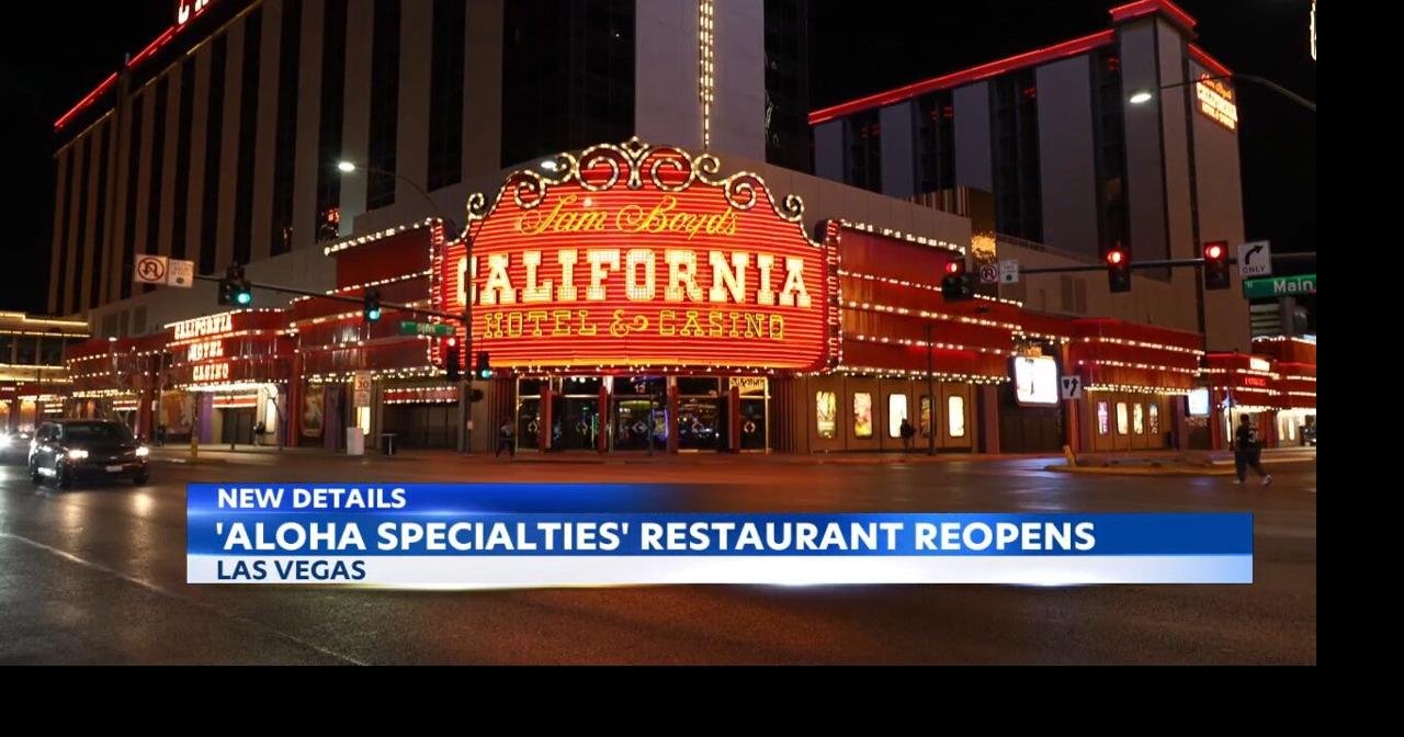 Hawaii-themed restaurant reopens in Las Vegas with A-rating