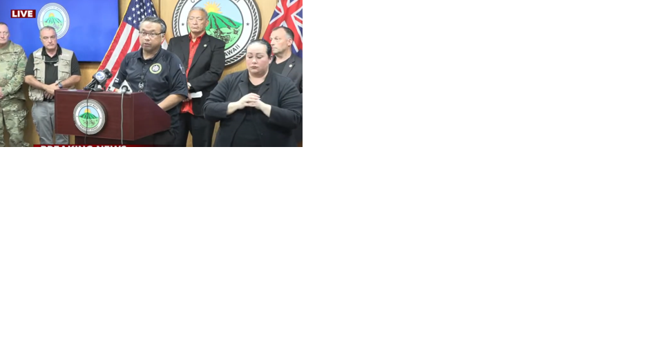 MEMA leader resigns amid wave of criticism over Lahaina fire - Vimarsana News
