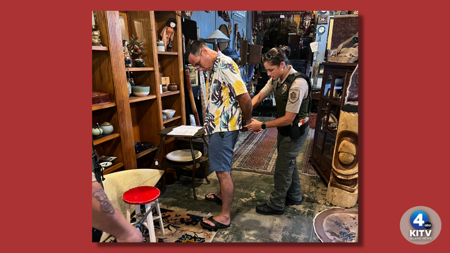 Maui antiques raid