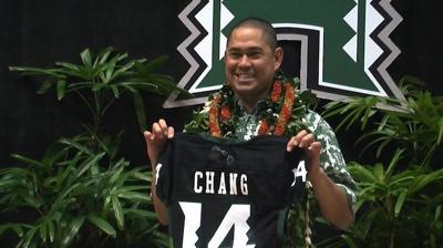 Timmy Chang introduced as new Hawaii Football head coach