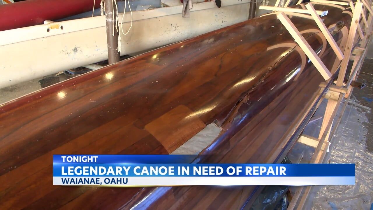 Historic Hawaiian Canoe In Need Of Refurbishing | Local | Kitv.com