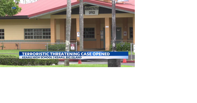 School threats continue, this time at two Big Island schools - Vimarsana News