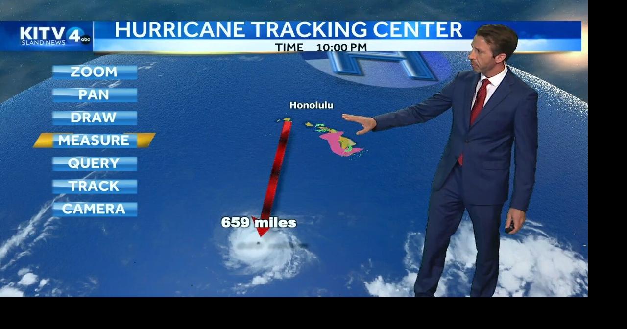 Tracking Hurricane Dora Tuesday, August 8 Weather Video