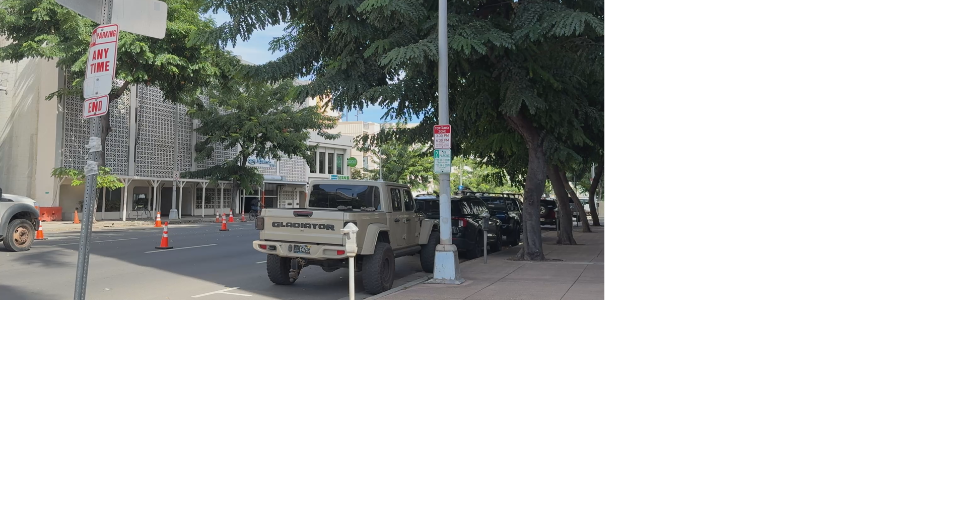 Honolulu residents push for safer crossing on King Street near new Straub parking garage