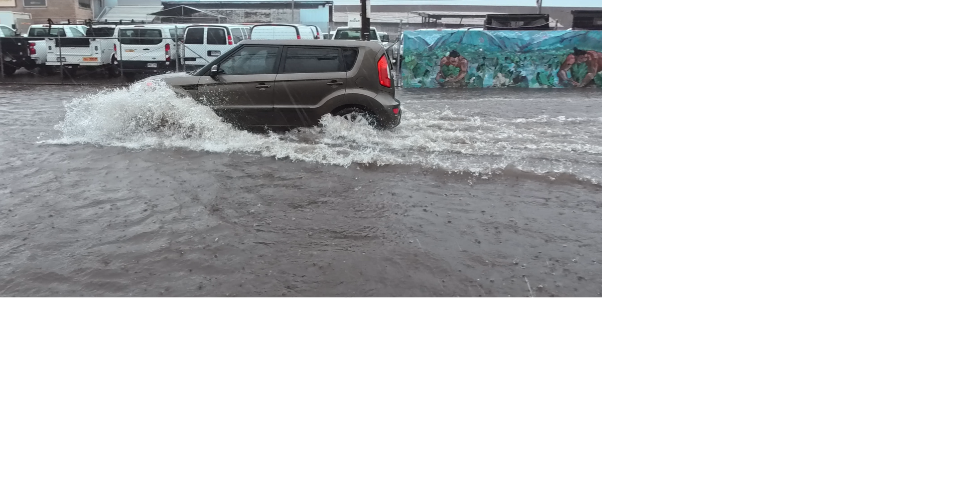 Floods forcing business to close in Mapunapuna